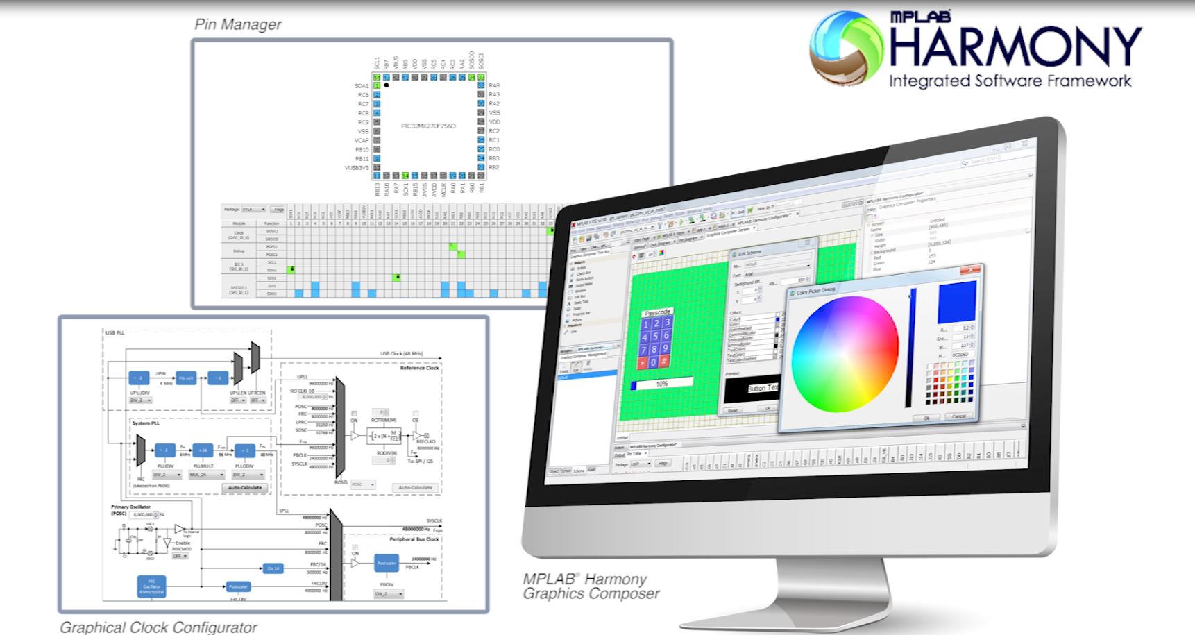 MPLAB® Harmony图形设计器